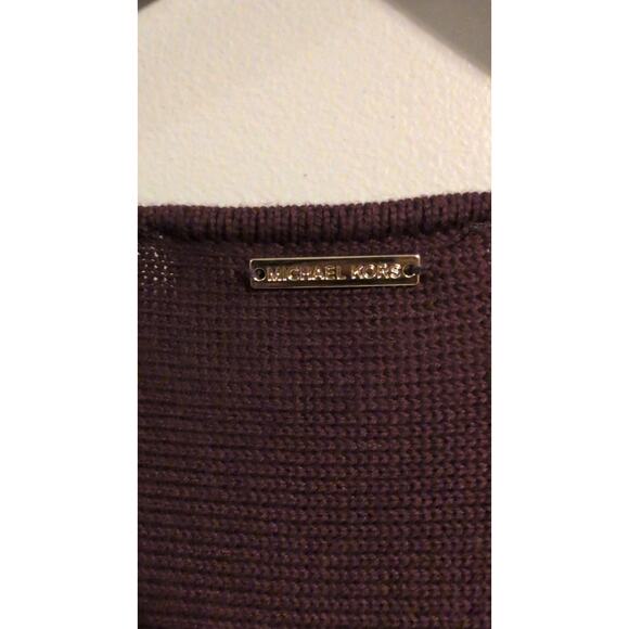 Ralph Lauren Maroon Tunic Sweater with Gold Side Zippers – Women’s Medium - Picture 3 of 5
